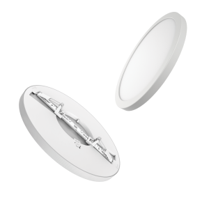 6w LED Aufputz-Panel rund  Easy fix 3000k/4000K/5000K